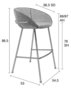 Zuiver Feston Counter Barstool