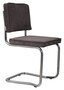 Zuiver Ridge Kink Rib Chair - Grey