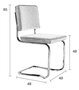 Zuiver Ridge Kink Rib Chair