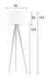 Zuiver Tripod Wood Floor Lamp