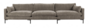 Zuiver Summer Sofa - 4,5 Seater Coffee