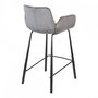 Zuiver Brit Counter Stool - Dark Grey