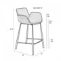 Zuiver Brit Counter Stool