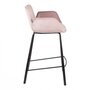 Zuiver Brit Counter Stool - Pink