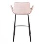 Zuiver Brit Counter Stool - Pink