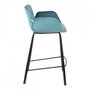 Zuiver Brit Counter Stool - Petrol