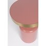 Zuiver Glam Side Table - Pink