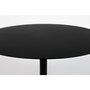 Zuiver Snow Side Table Round M Black