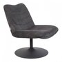 Zuiver Bubba Lounge Chair - Dark Grey