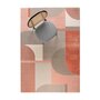 Zuiver Hilton Carpet - Grey/Pink