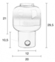 Zuiver Moody Table Lamp - White