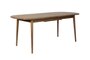 Zuiver Table Twist Oval - Esstisch oval - Walnut