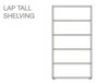 Case Lap Tall Shelving Unit V1 Extension Kit