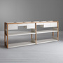 Case Lap Low 2m Shelving Unit (Plus V2 Extension Kit)