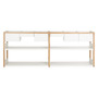 Case Lap Low 2m Shelving Unit (Plus V2 Extension Kit)