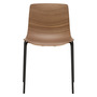 Case Shin Azumi for Loku Chair Tubular Base - Walnut and Black