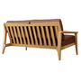 Case Stanley Medium Leather Sofa - Brown
