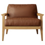 Case Stanley Leather Armchair - Brown