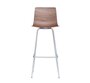 Case Loku Bar Stool (Tubular Base) - Stainless Steel Frame