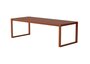 Case Furniture Eos - Tisch 250 x 100 cm - Rust