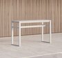 Case Eos Rectangular Bar Table - White