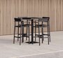 Case Eos Bar Stool - Black