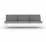 Case Eos 3-Seater Sofa - White