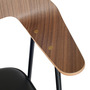 Case Furniture 675 - Stuhl - Black / Walnut