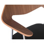 Case Furniture 675 - Stuhl - Walnut and Chrome