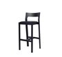 Case Profile Stool - Bar Stool - Black/ Black
