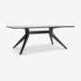 Case Cross - Esstisch - Black Stain 