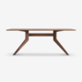 Case Cross - Esstisch - Walnut