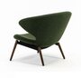 Case Ella - Lounge Sessel - moss-walnut