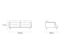 Case Furniture Linn 1.9m - 2-Sitzer Sofa