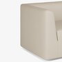 Case Furniture Rene - Sessel - Raise Leather Gesso