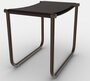Cassina 9 Tabouret - Hocker - Braun Lackiert - Schwarz