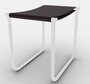 Cassina 9 Tabouret - Hocker - Elfenbein Lackiert