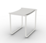 Cassina 9 Tabouret - Hocker - Elfenbein Lackiert - Weiß