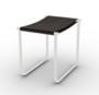 Cassina 9 Tabouret - Hocker - Elfenbein_Lackiert_Tabakbraun