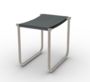 Cassina 9 Tabouret - Hocker - Schlamm_Lackiert_Grau