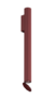 Flauta H500 Riga Indoor - Anodized Ruby Red