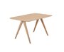 Gazzda Ava Table 140 x 90 - Oiled oak - White 1015