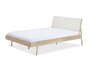 Gazzda Fawn Bed - Oiled oak - White 1015 - Deep Frame