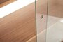 Huebsch Vitrine, Natur, Eiche/Glas