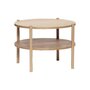 Huebsch Tisch rund eiche natur h44cm