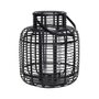 Huebsch Laterne Bambus schwarz 2er Set ø31 / ø38 cm