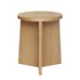 Huebsch Hocker Eiche natur h42cm