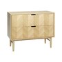 Huebsch Kommode Eiche FSC natur h65cm