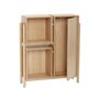 Huebsch Kommode m Fach Eiche natur h90cm