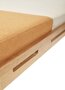 Huebsch Daybed Eiche/Stoff Beige/Orange